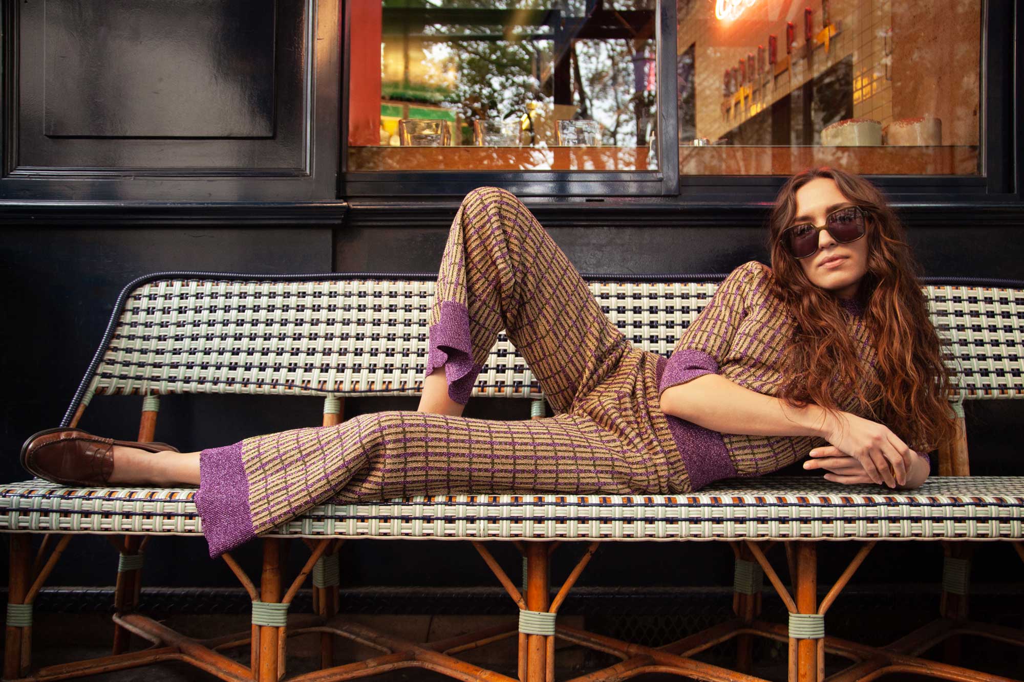 Céline Lurex Trousers