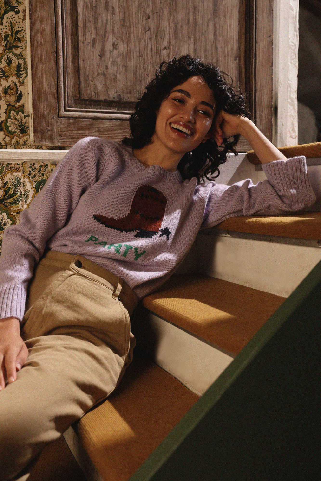 PIERROT SWEATER - “PARTY” SANTIAG
