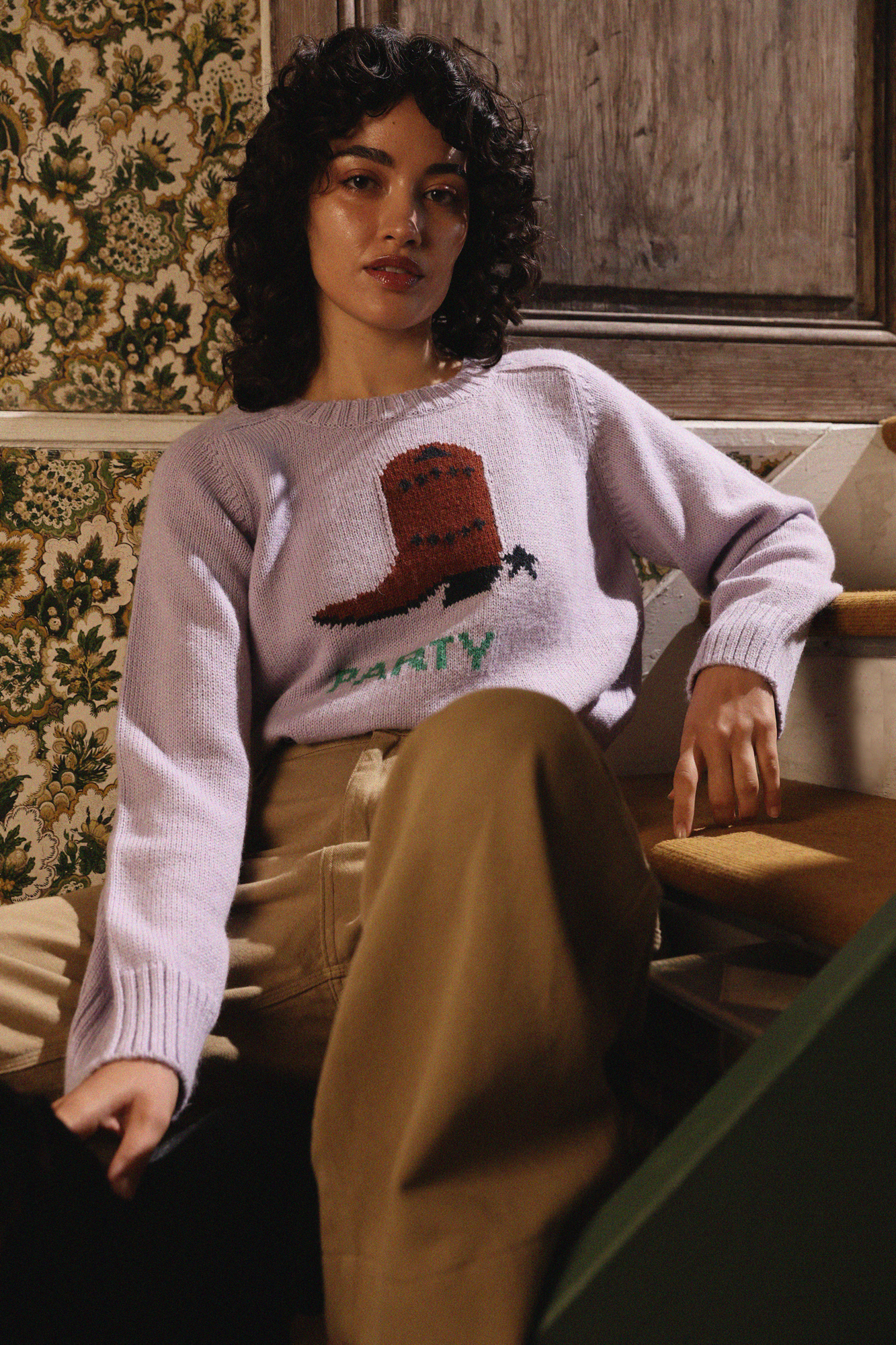 PIERROT SWEATER - “PARTY” SANTIAG