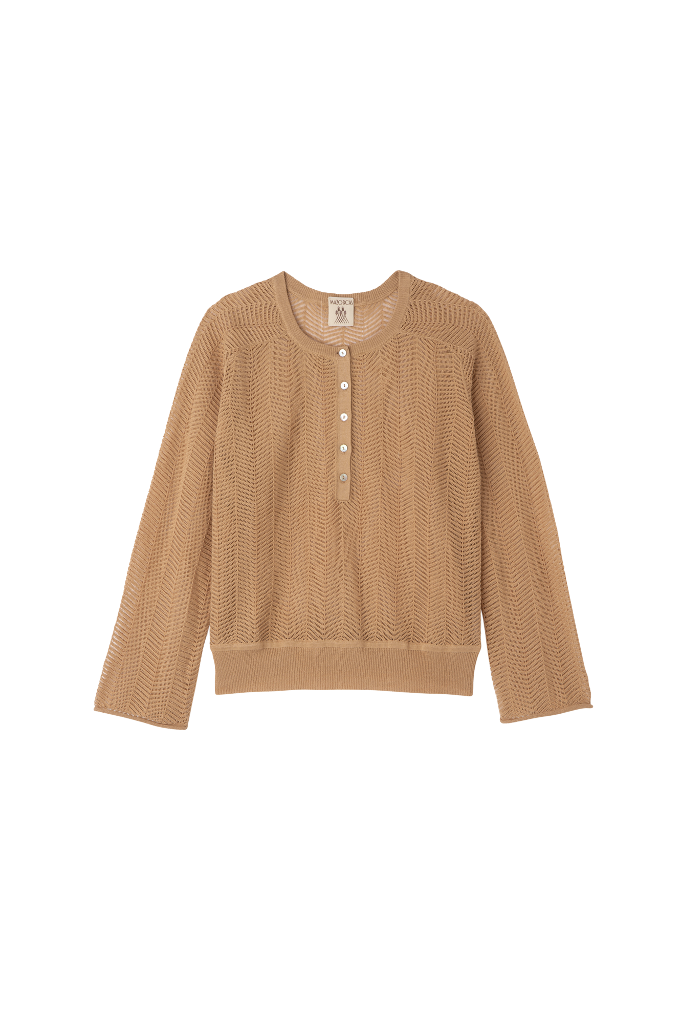Albert Linen Beige Sweater
