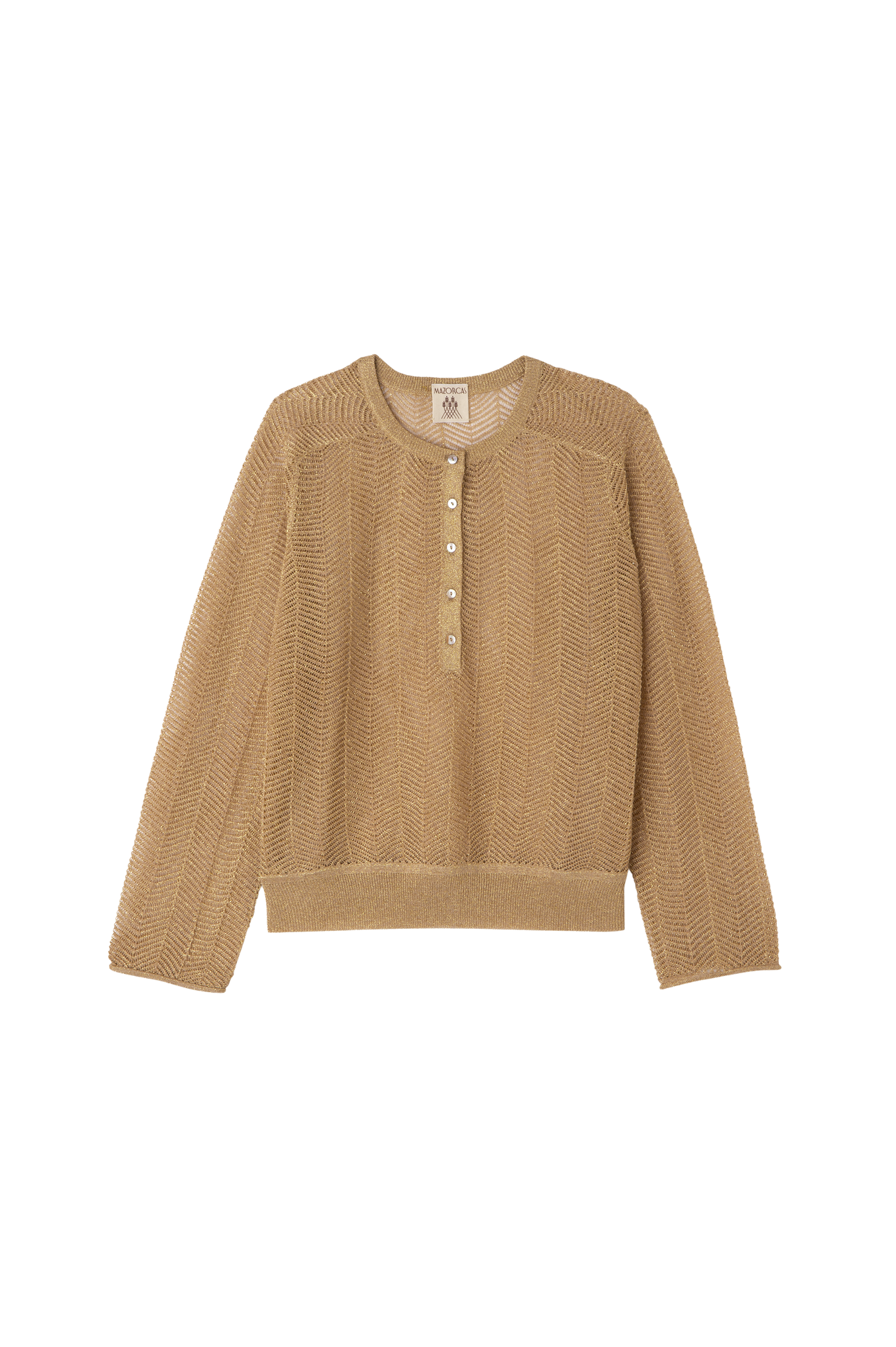 Albert Lurex Gold Sweater