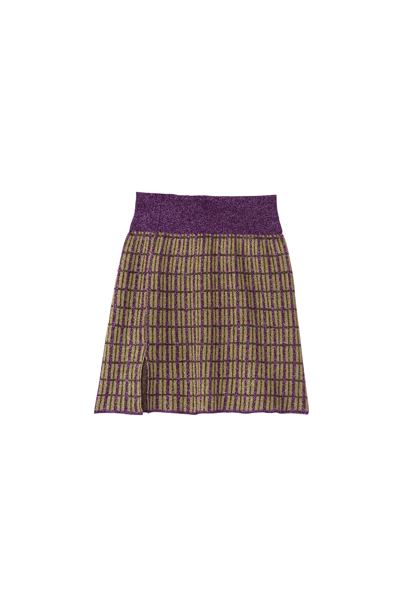 Olivia Jacquard Lurex Skirt