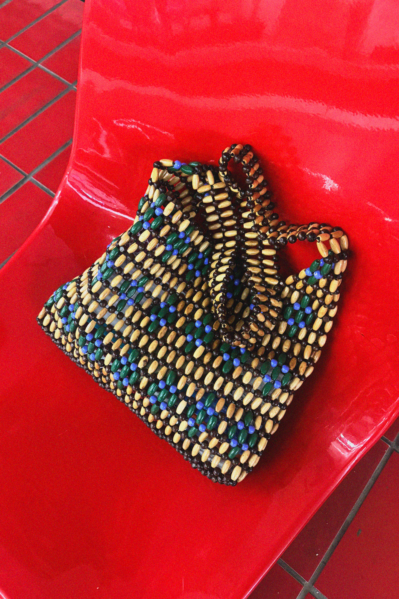 CLAUDINE - SAC EN PERLES