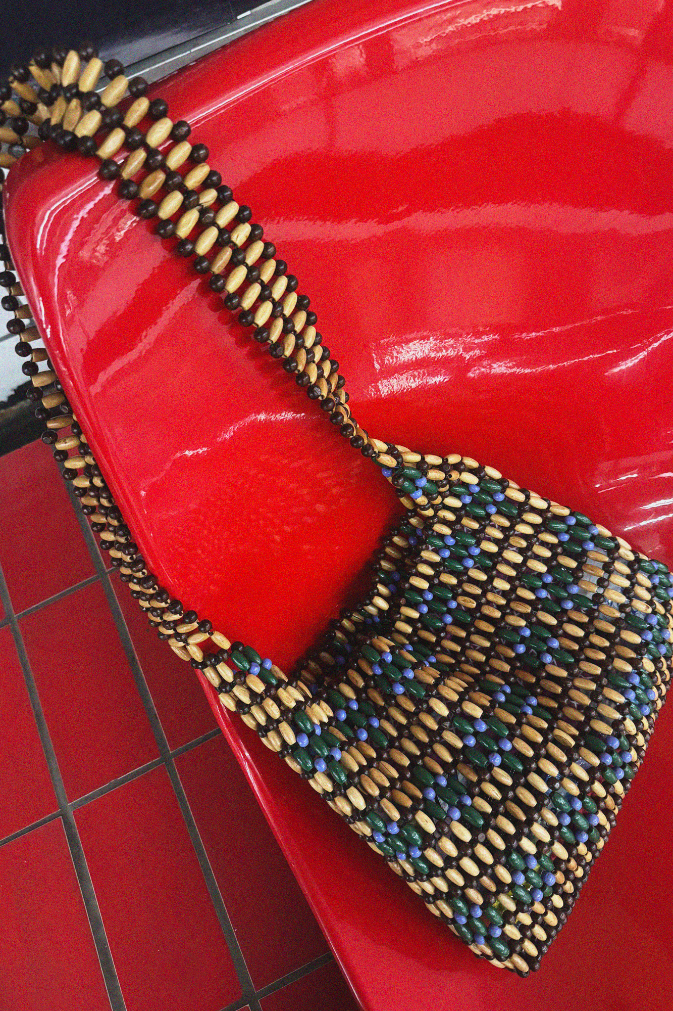 CLAUDINE - SAC EN PERLES