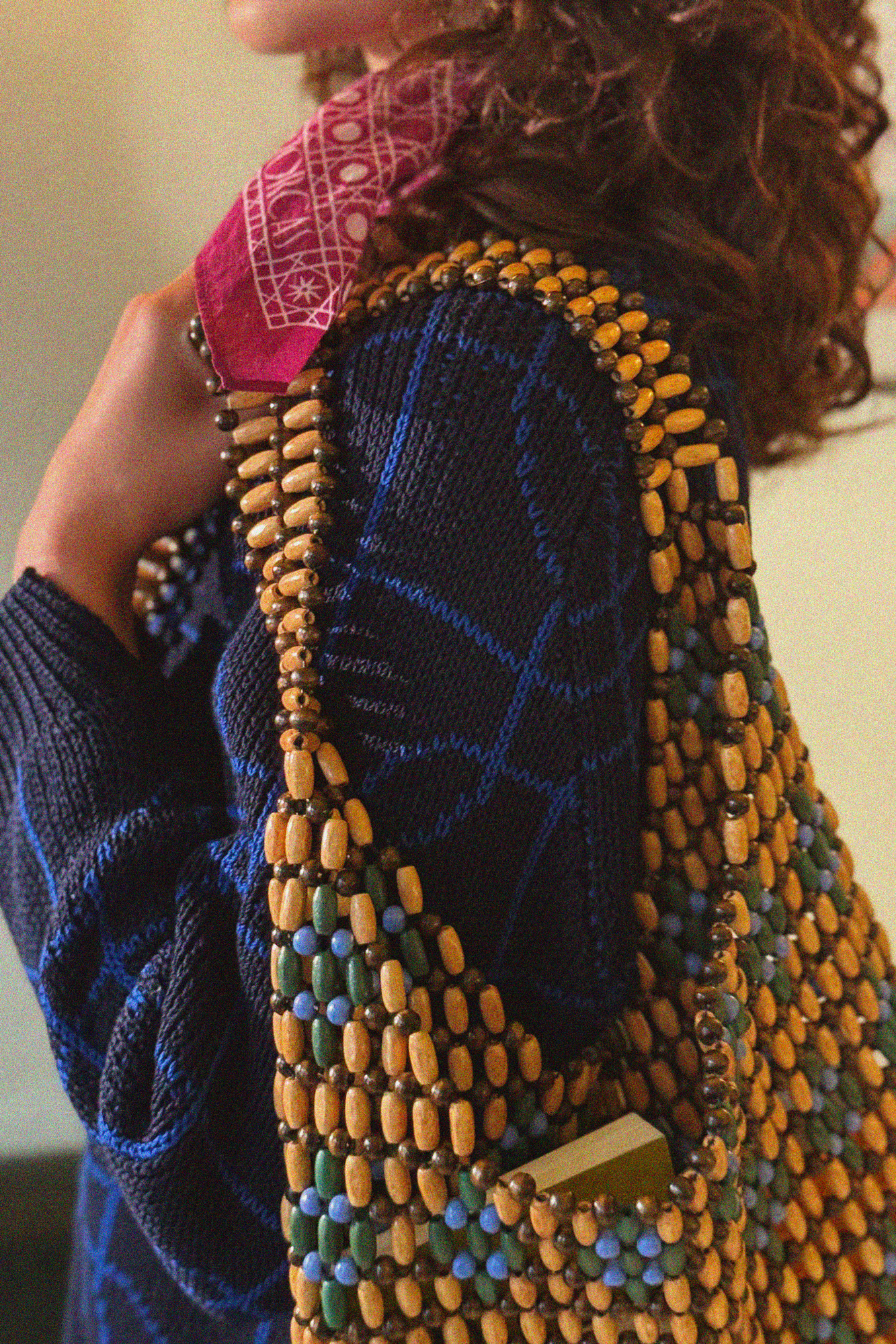 CLAUDINE - SAC EN PERLES