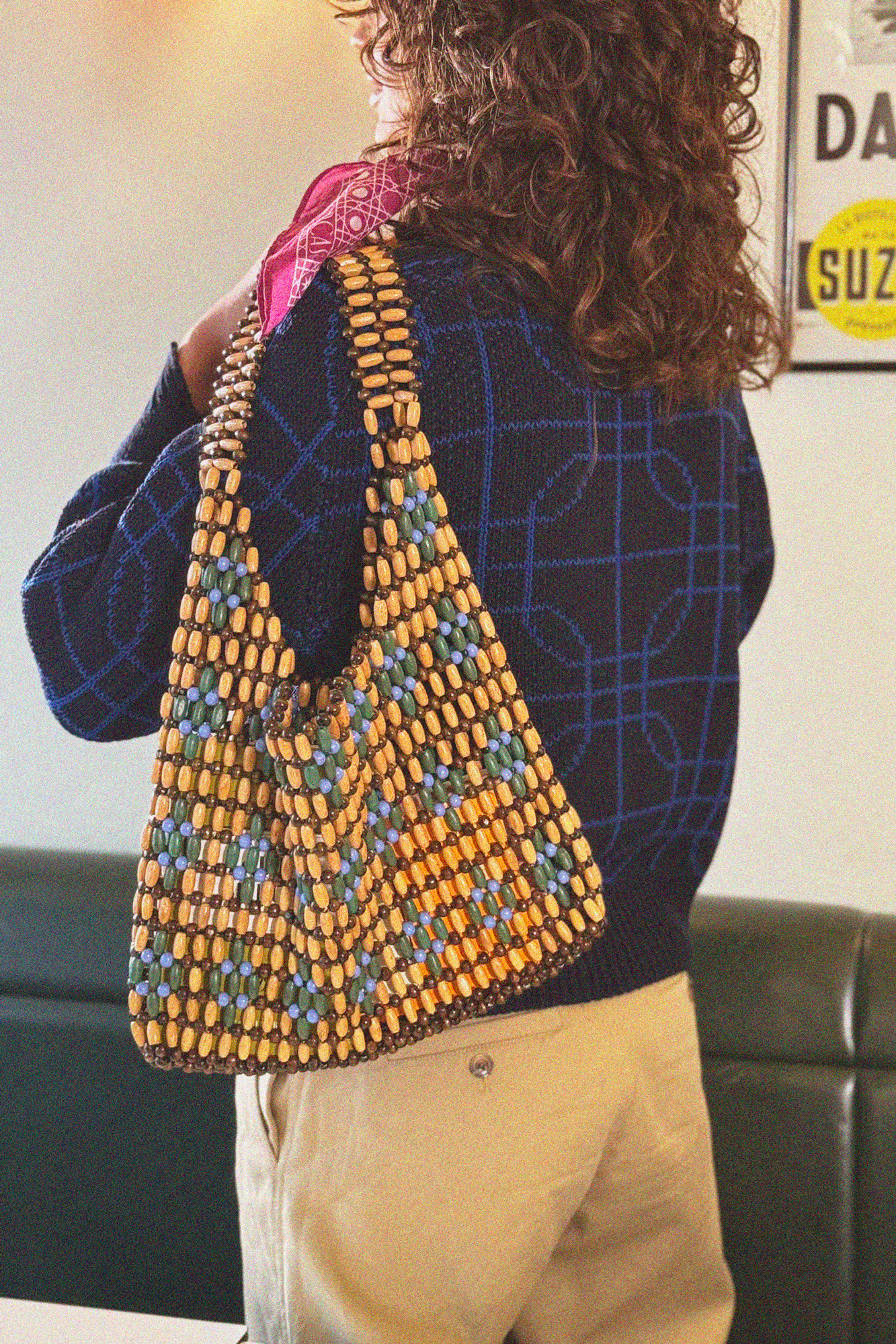 CLAUDINE - SAC EN PERLES