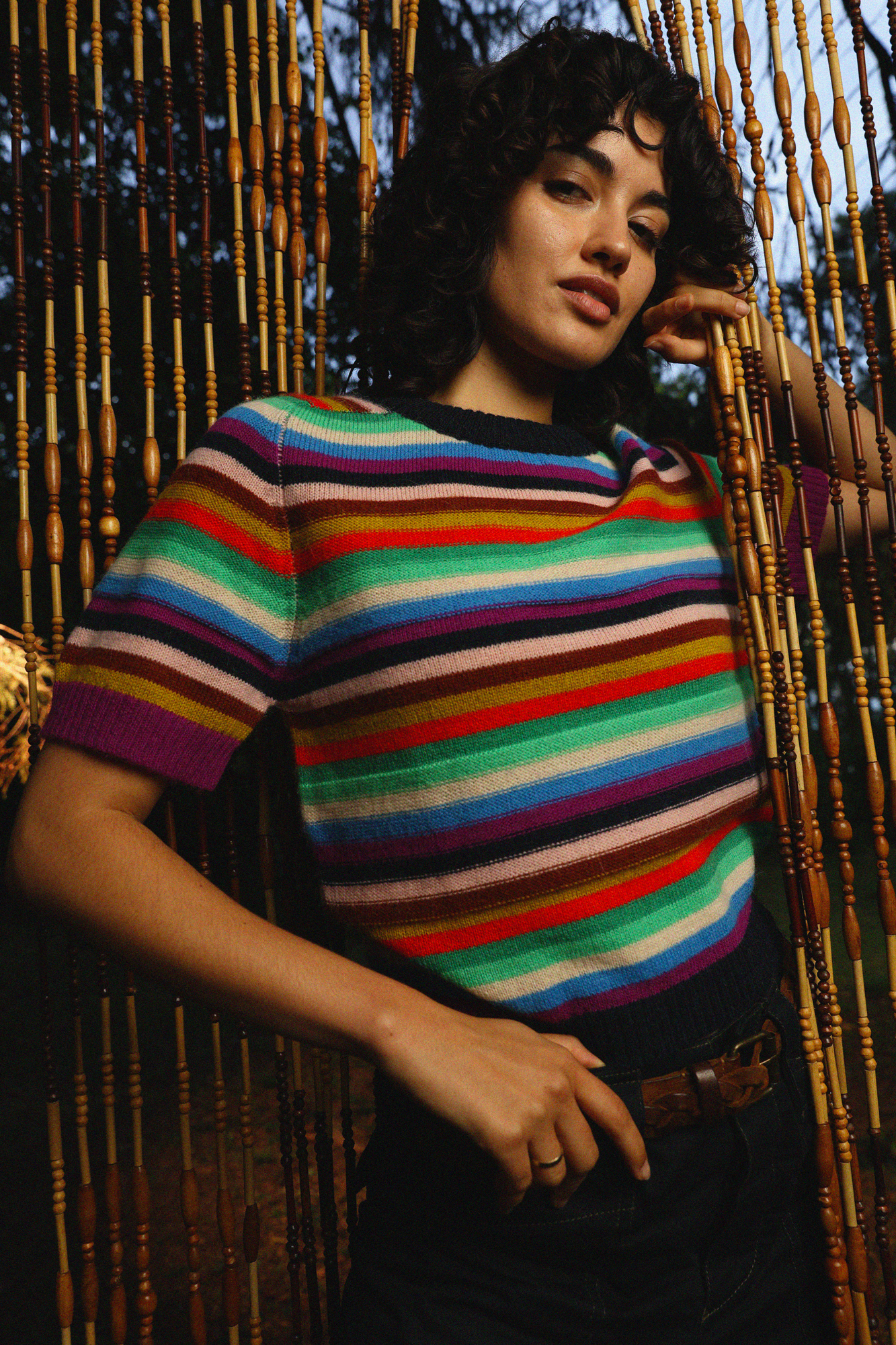MAUD striped SWEATER